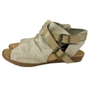 Blowfish Brisa Birch Rancher Canvas Sandals - Size 8.5